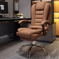 Xizpub Executive Office Chair - High Back, Padded Armrests, and Leather Upholstery for Luxurious Comfort