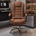 Xizpub Executive Office Chair - High Back, Padded Armrests, and Leather Upholstery for Luxurious Comfort